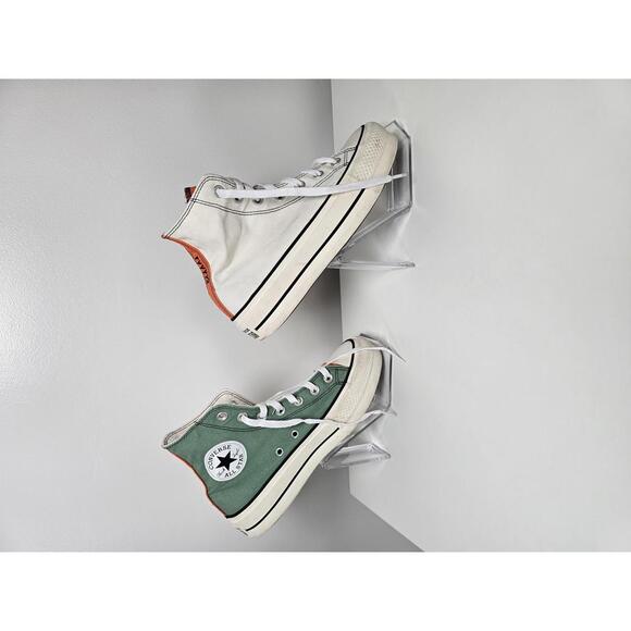 Converse Shoes - Converse Chuck Taylor All Star High Top Sneakers - Green and White